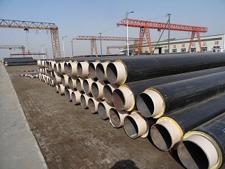 蒸汽直埋钢套钢保温钢管管件外护防腐层施工技术